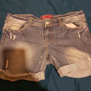 Jean shorts